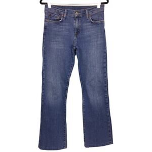 Lucky Brand Dungarees Classic Fit Retro Mid Rise Cowgirl Western Straight Leg 30